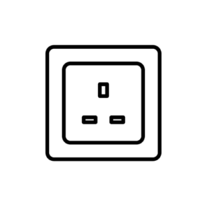 Installation fee including plug socket and switch